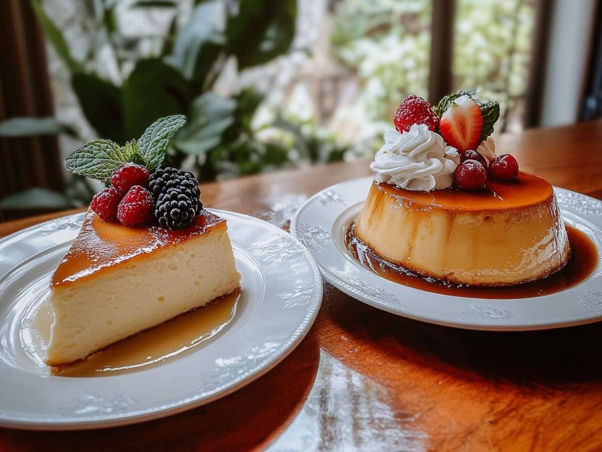 Comparison Of Flan And Quesillo