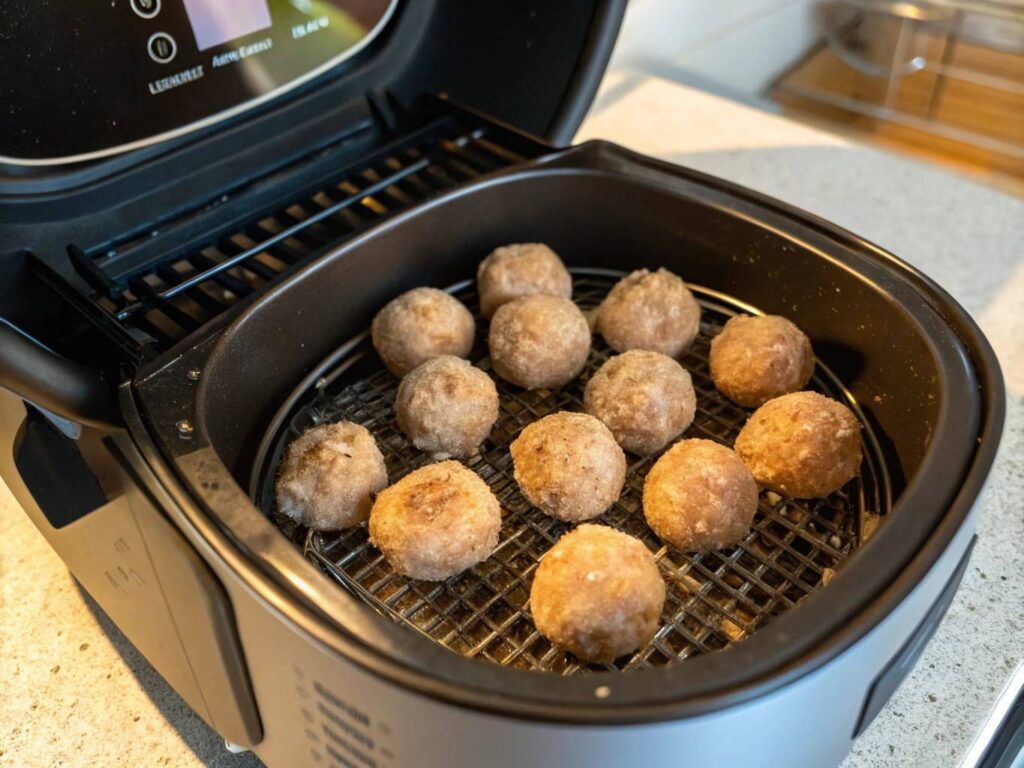 Cooking Frozen Meatballs In An Air Fryer