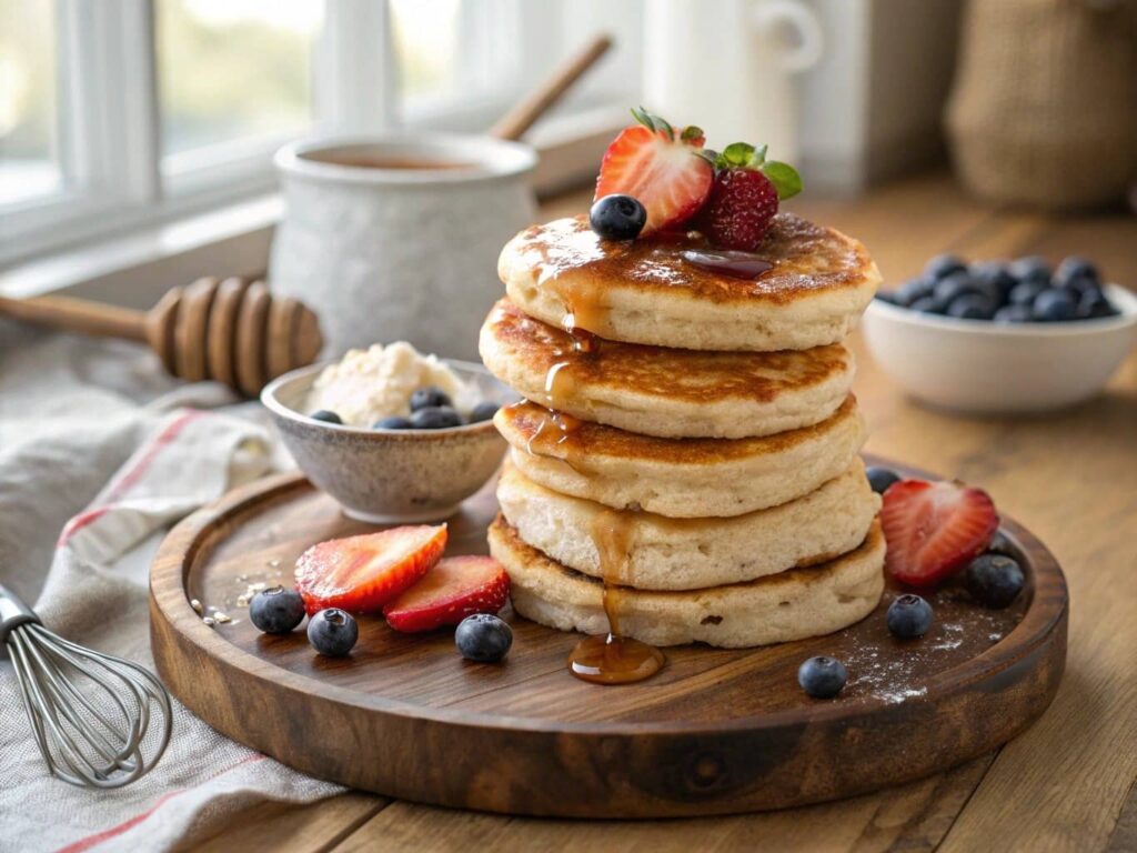 Cottage Cheese Pancakes