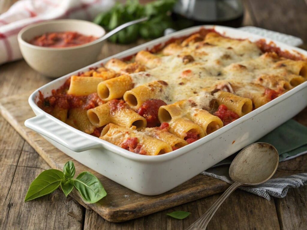 Ditali Pasta For Baked Casseroles And Hearty Dishes