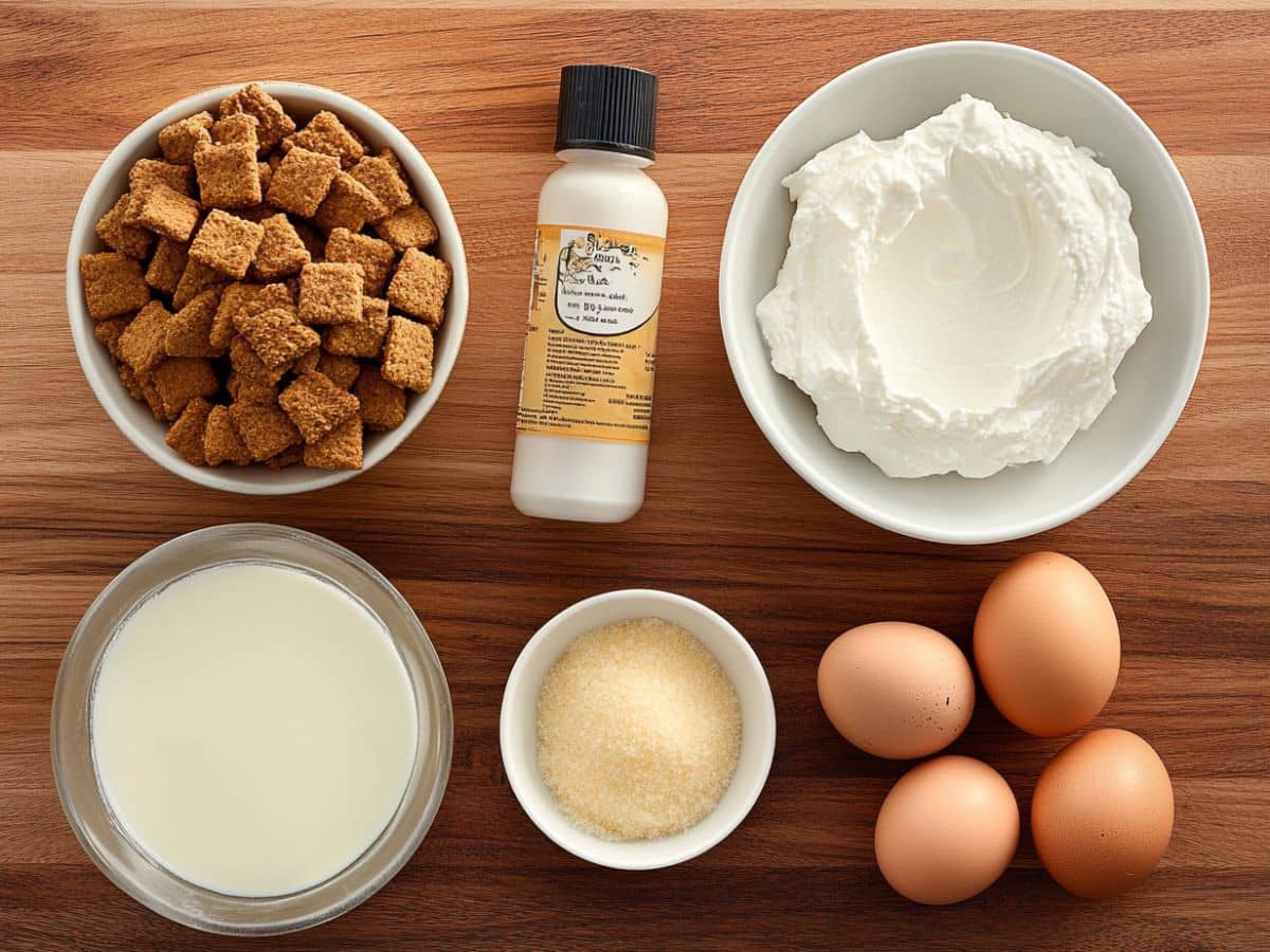 Essential Ingredients For Traditional Baked Cheesecake