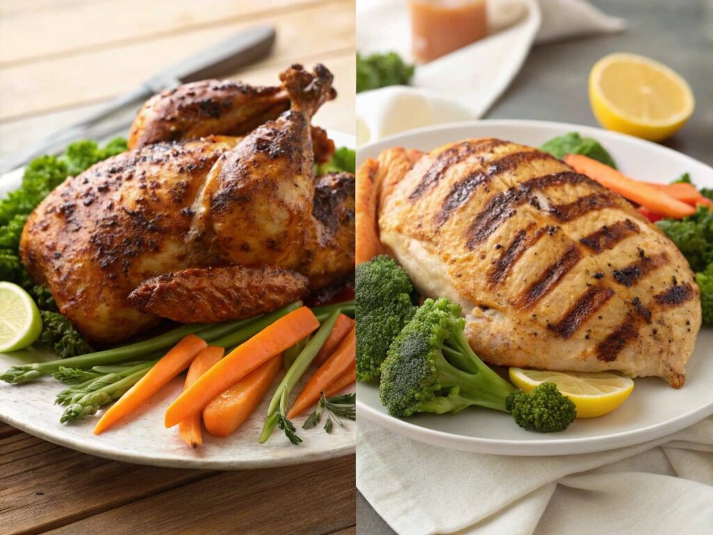 Rotisserie Chicken Vs Chicken Breast – Which Is Healthier