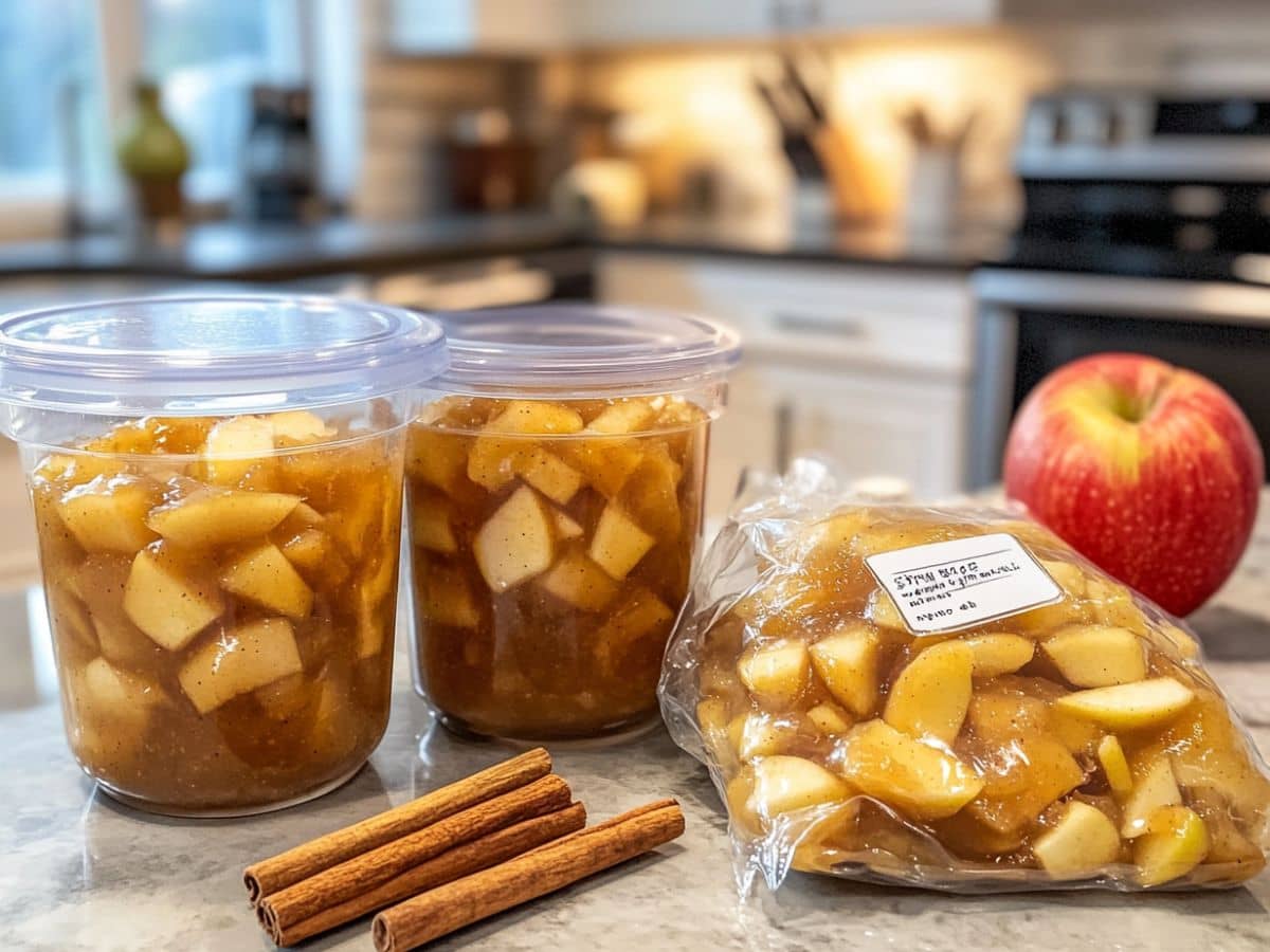 Storing Apple Pie Filling For Freshness