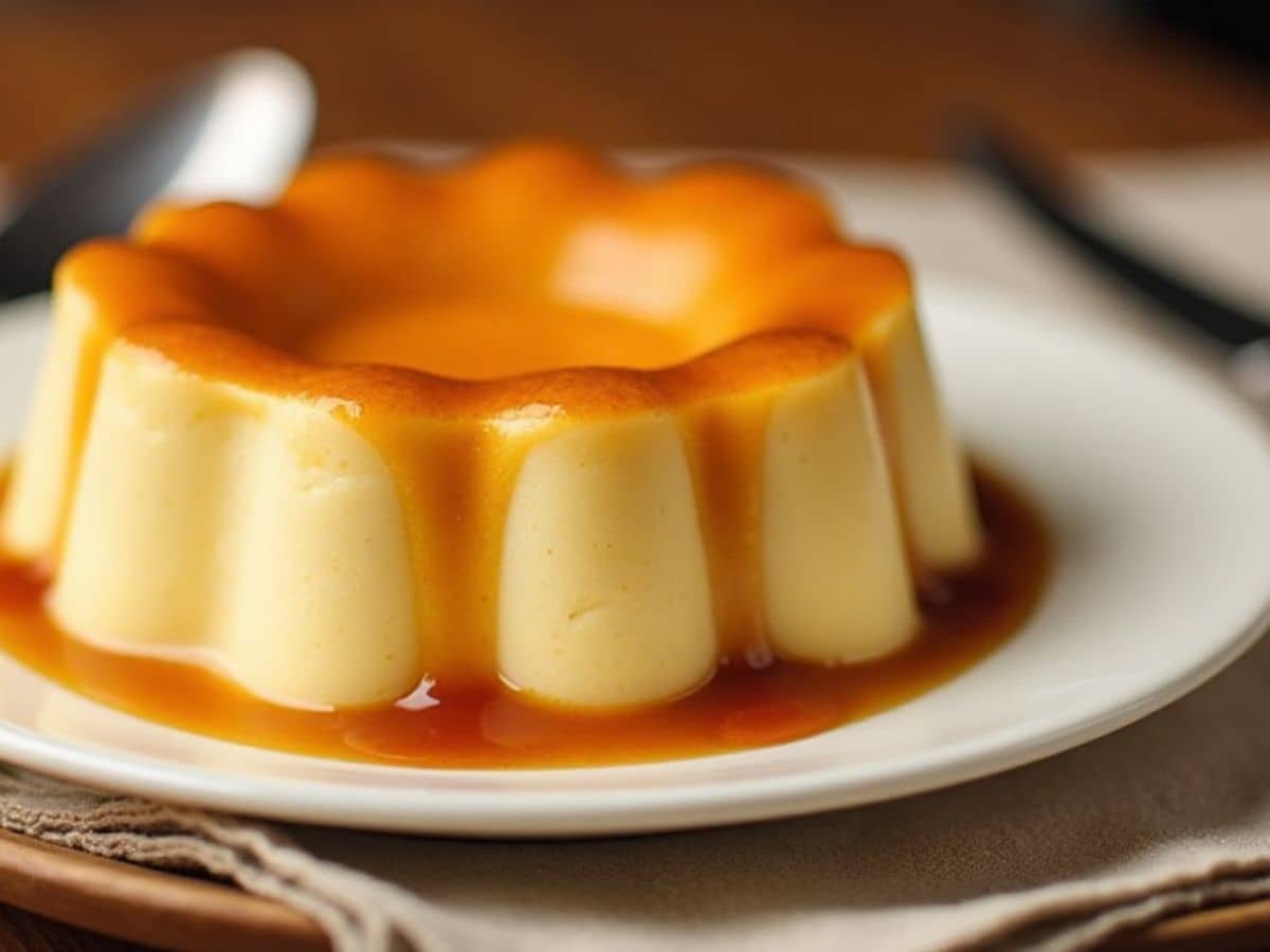 Unmolded Quesillo