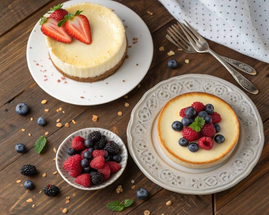 baked and no-bake cheesecake