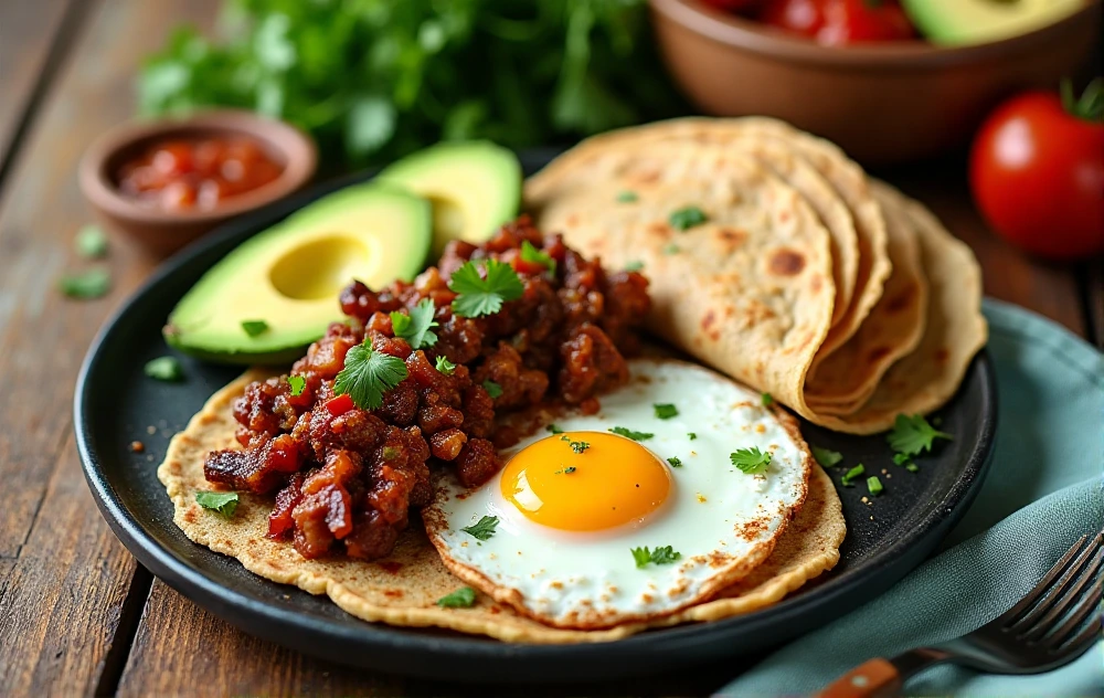 Carnitas Breakfast Recipe with Eggs