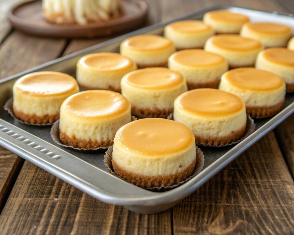 mini cheesecakes