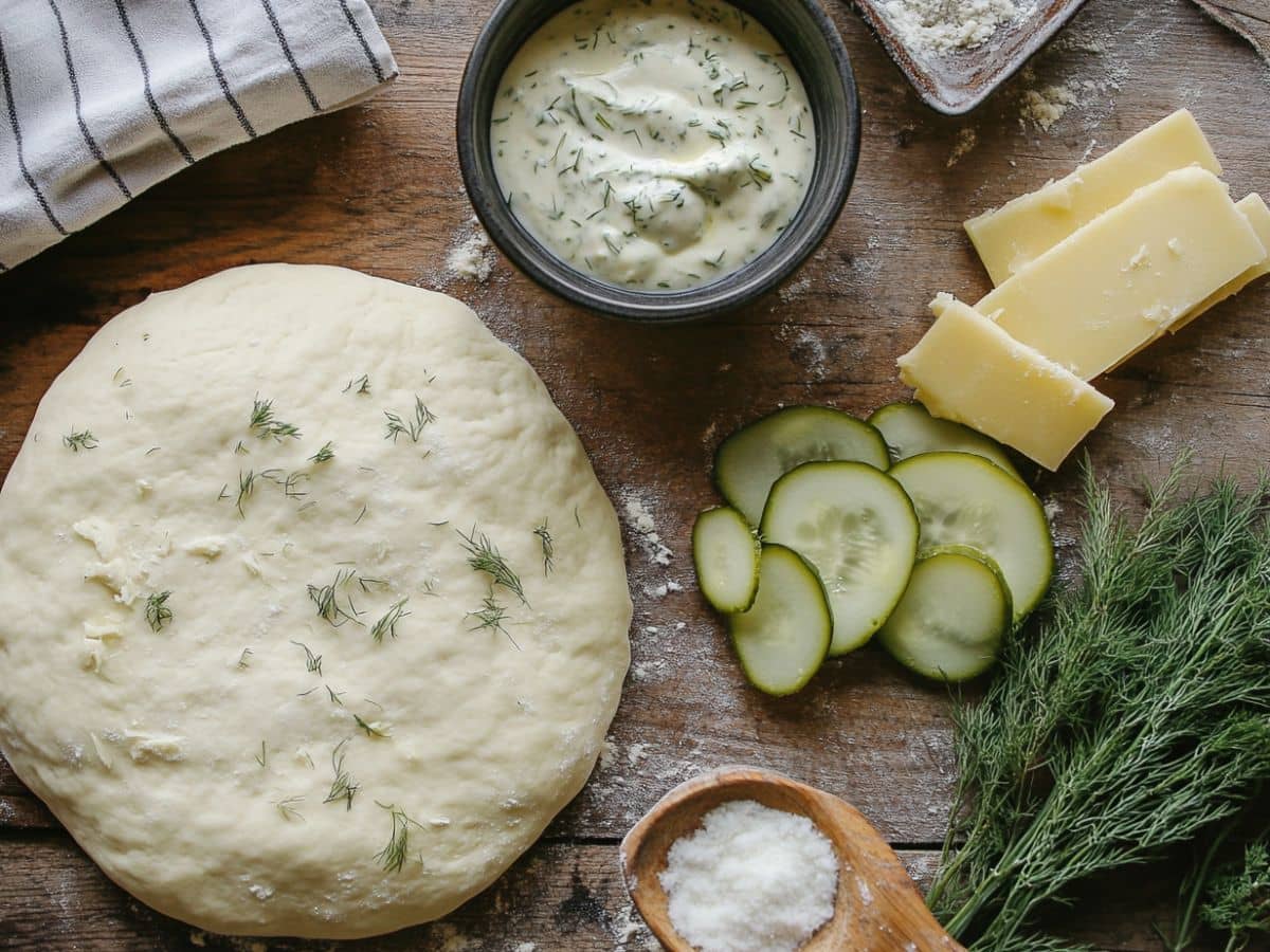 Pickle Pie Pizza Ingredients
