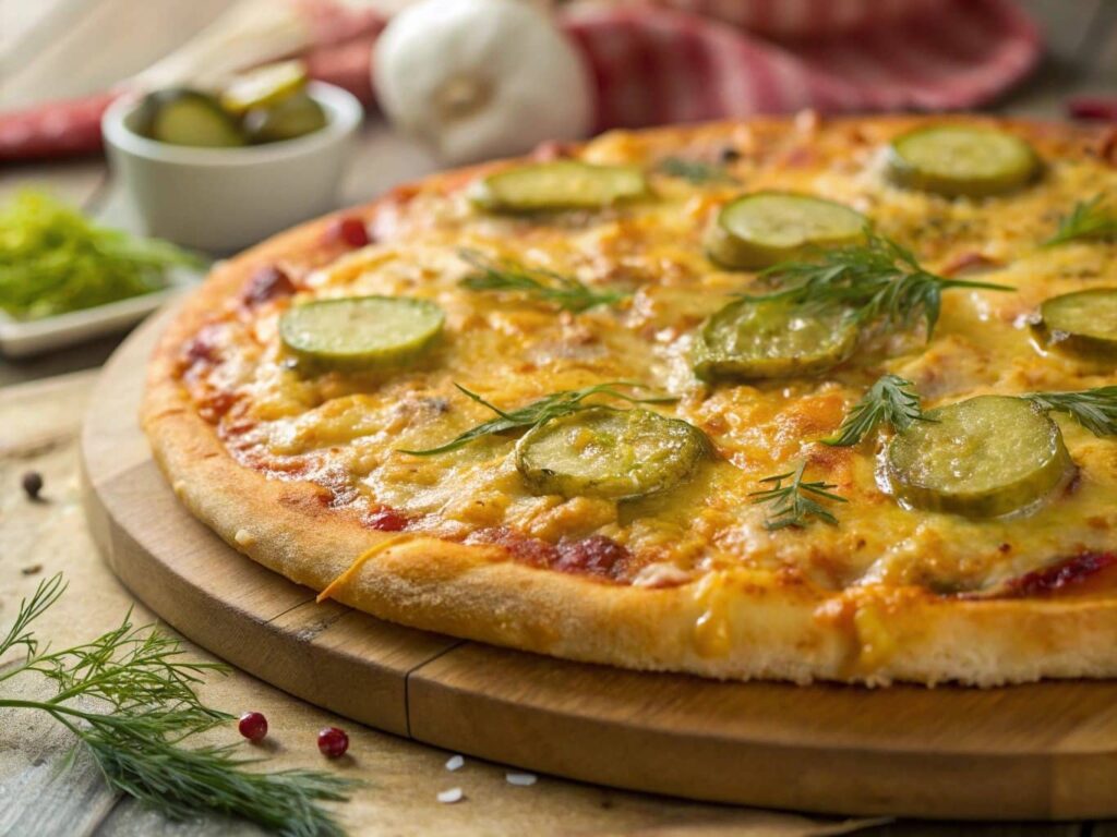 pickle pizza taste